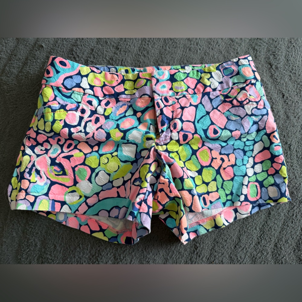Lilly Pulitzer Multicolor Patterned Women Shorts